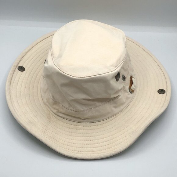Tilley LT3 Wide Brim Lightweight Hat Sun Outdoor Safari Hiking Size 7 1/8 - Picture 4 of 12